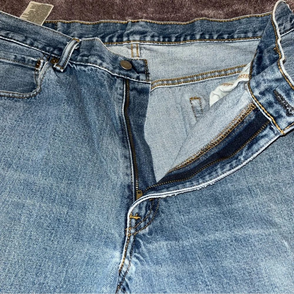 Levi Strauss & Co. Blue Denim Jeans 36X‎ 34